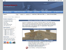 Tablet Screenshot of metalshims.com